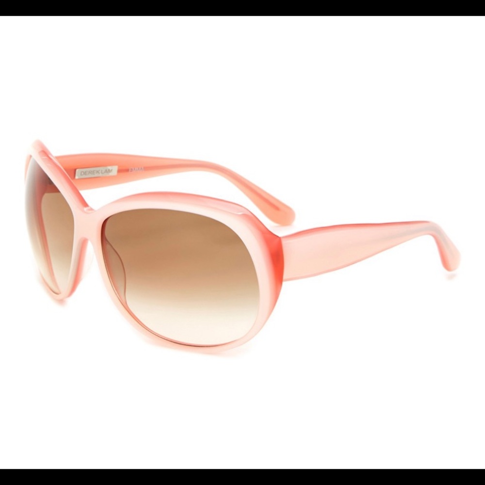 Derek Lam Emma Pink White Sunglasses #dereklam